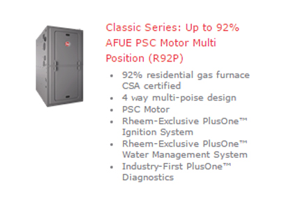 rheem furnace